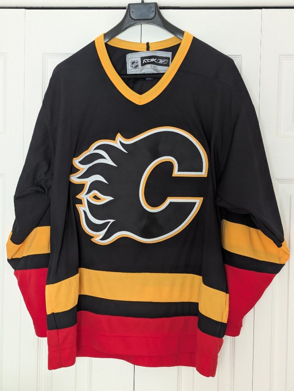 Reebok CCM NHL Calgary Flames Hockey Jersey
